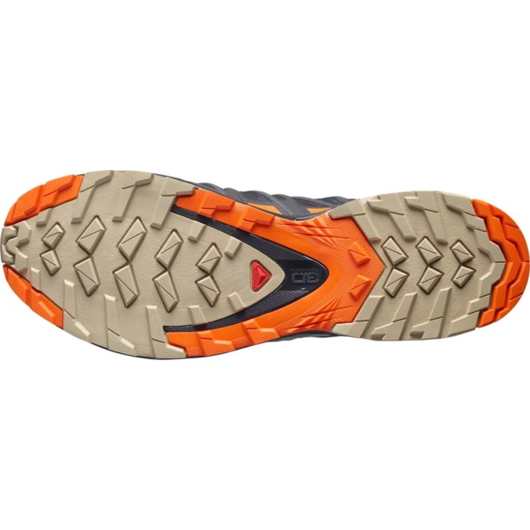 Black / Orange Salomon Xa Pro 3d V8 GTX Men's Trail Running Shoes | IE CW5216